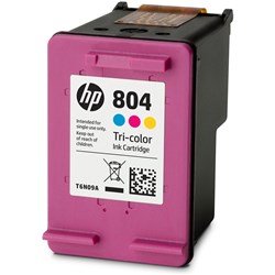 HP  804 Ink Cartridge Tri Colour T6N09AA