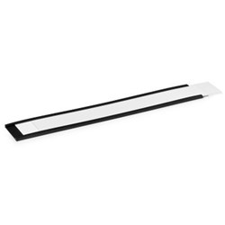 Durable Magnetic C-Profile Strips 30 x 200mm Charcoal Pack Of 50