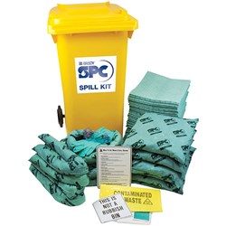 SPC Mobile Spill Kit Large Chemical 240L Green
