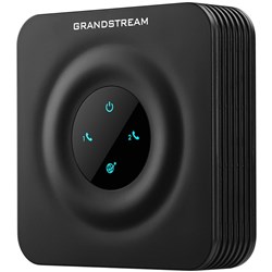 Grandstream HT802 Telephone Adapter Two Port FXS VoIP Gateway Analog Black