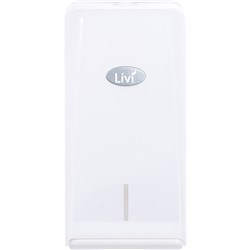 Livi Interleave Toilet Tissue Dispenser White