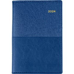 Collins Vanessa Pocket Diary B7R Week To View Blue
