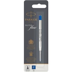 Parker Quinkflow Refill Ballpoint Pen Fine 0.8mm Blue