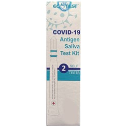 Ecotest Covid-19 Rapid Antigen Saliva Pen Self-Test Pack of 2