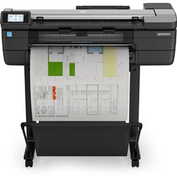 HP T830 DesignJet 24 Inch Large Format Multifunction Printer Black