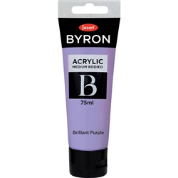 Jasart Byron Acrylic Paint 75ml Brilliant Purple