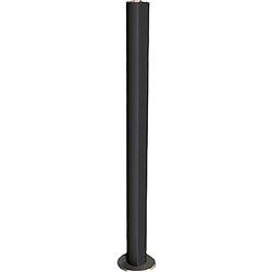 Rapidline Power Pole Desk To Ceiling 2.1m High x 80mm Diameter Black