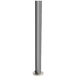 Rapidline Power Pole Desk To Ceiling 2.1m High x 80mm Diameter Silver