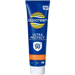 Auscreen Ultra Protect SPF 50+ Sunscreen 100ml Tube
