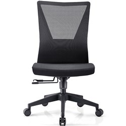 Sylex Filmore Mid Back Office Chair Mesh Back Black