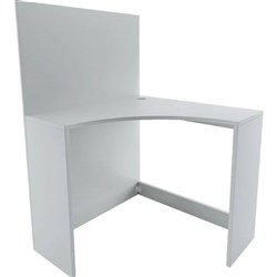 Sylex ISO Study Carrel 800D x 800W x 1200mmH Grey