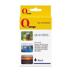 Q-Image Compatible Epson 812XL Ink Cartridge High Yield Black