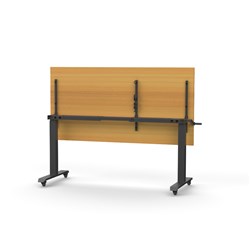 Rapidline Boost Height Adjust Flip Top Table 1800W x 900D x 725-1070mmH Beech/Black