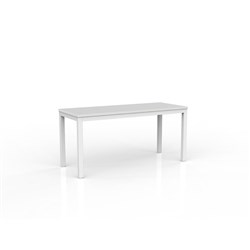 OLG Axis Meeting Table 1500W x 600D x 715mmH White Frame White Top