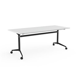 OLG Uni Flip Table 1200W x 600D x 720mmH Black Frame Black Frame