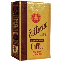 Vittoria Ground Espresso 200gm COFFEE