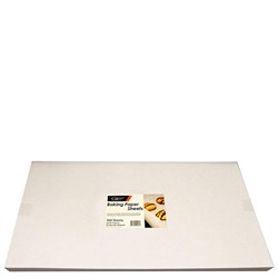 Capri Silicone Baking Paper Sheets 460 x 710mm White Carton Of 500 Sheets