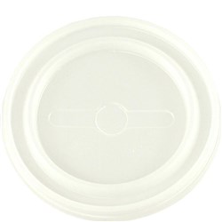 Capri Cup Lid Plastic To Suit C-DC9777 And C-DC9787 100mm Rim Opaque Carton Of 1000