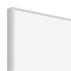 Visionchart LX8 Edge Porcelain Projection Whiteboard Magnetic 2000 x 1200mm Slim Edge Frame