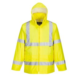 Portwest Hi-Vis Rain Jacket 4XL Yellow