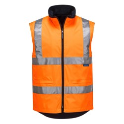 Portwest Hi-Vis Reversible Vest Large Orange
