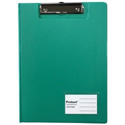 Protext Polypropylene Clipfolder A4 Aqua