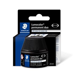 Staedtler Lumocolor 348 Permanent Marker Refill Station Black