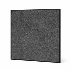 Visionchart Willie Weston LX6 Edge Pinboard 1200x1200mm Black Aluminium Frame Midnight