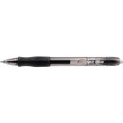 PEN BIC VELOCITY GEL BLACK RETRACTABLE **  DISCONTUNED   ***