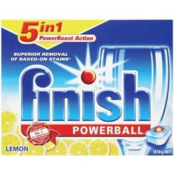 CLEANING Finish Power Ball Dishwashing Tablet PK 24