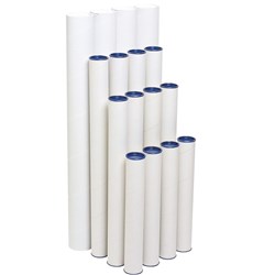 MARBIG MAILING TUBES 90 X 850MM  EACH 841040A