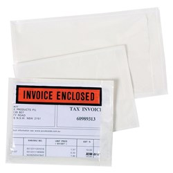 Marbig Packaging Envelopes 115x150mm Adhesive Invoice Enclosed Box Of 1000