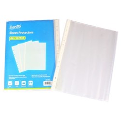 POCKET PLASTIC BAN A4 2042 PRICE PER EACH SHEET PROTECTOR BOX IS 100 EACH