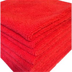 CLEANLINK MICROFIBRE CLOTH General Purpose 40x40cm Red