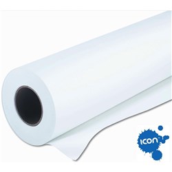ICON WIDEFORMAT BOND ROLLS 594mmX50m 50mm Core 80gsm For Wide Format Printers