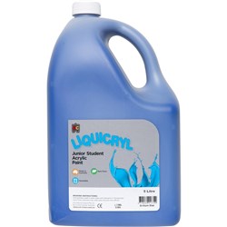 EC Liquicryl Paint 5 Litres Brilliant Blue