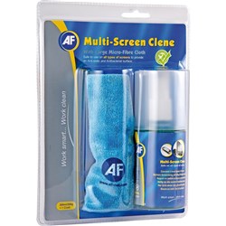 AF MULTI SCREEN CLENE KIT Retail Pack With Large Cloth