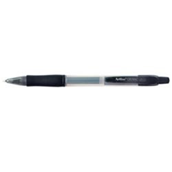 PEN ARTLINE 5570 GELTRAC GEL MEDIUM BLACK RETRACTABLE