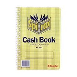 BOOK SPIRAX 565 CASH BOOK