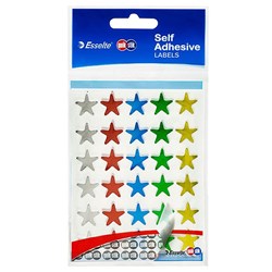 QUIK STIK FLAT PACK STAR STICKERS 135 MULTI