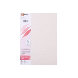 QUILL PARCHMENT CARD A4 176gsm Natural  Pk50