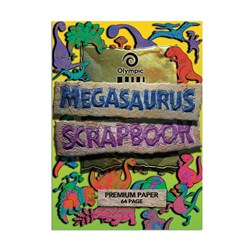 Olympic Megasaurus Scrap Book SM64 335x240mm 90gsm 64 Page