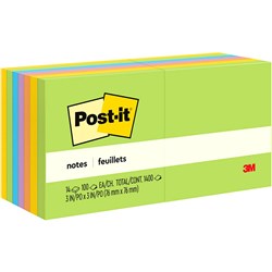 POST-IT 654-14AU NOTES ULTRA 76x76mm 12 Packs 100 Sheets Each