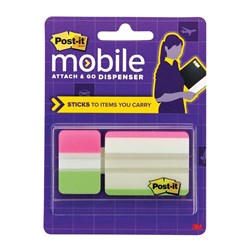 POST-IT MOBILE ATTACH AND GO PM-TABS2 Tabs Dispenser PK2