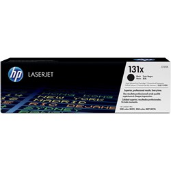 HP 131X LaserJet Toner Cartridge High Yield Black CF210X