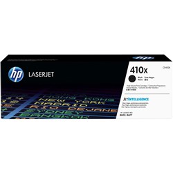 HP 410X LaserJet Toner Cartridge High Yield Black CF410X