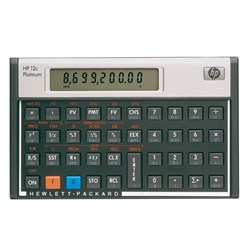 HP 12C Platinum Financial Calculator 10 Digit Black