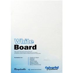 Colourful Days Pasteboard A3 200gsm White Pack Of 50