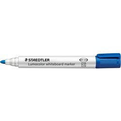 Staedtler 351 Lumocolor Whiteboard Marker Bullet 2mm Blue