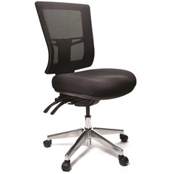 Buro Metro II 24/7 Mid Back Chair No Arms Mesh Back *** CLEARANCE STOCK   ***